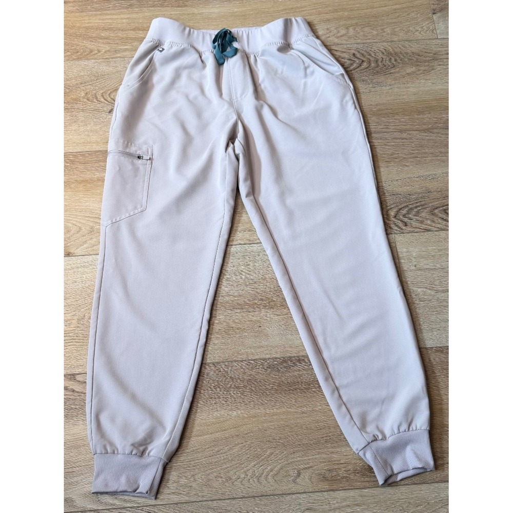 FIGS Zamora Jogger Scrub Pants Slate Gray Green Drawstring Medium NWOT, Medical